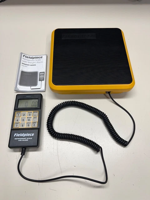 Fieldpiece Refrigerant Scale W/ Weight Alarm Fully Functional Srs1 Nice