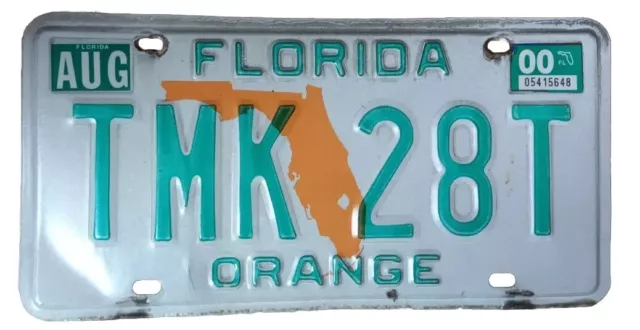 USA Nummernschild Original ,KFZ Schild , US Metall License Plate , Florida