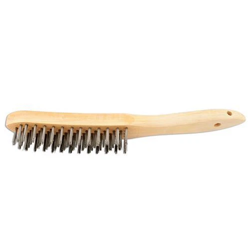 Connect 4 Rangée en Bois Poignée Câble Rayure Brosse 4pc 32128