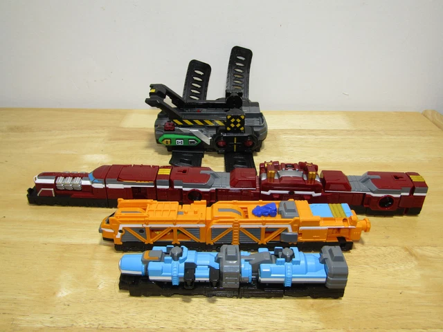 Bandai ToQger Ressha Sentai Yudo Breaker Build Weapon Drill Train Playset