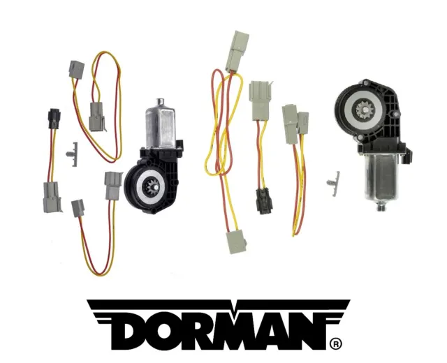 For Ford Mustang 1994-2004 Pair of Front/Rear Window Lift Motors Dorman Set