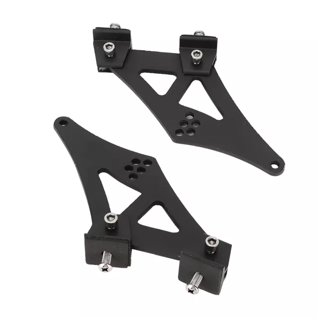 2 Pcs Spoiler Mount Brackets 5 Universal Car CNC Aluminium Alloy Rear Wing