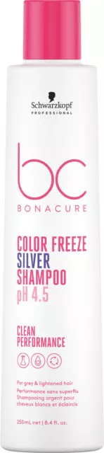 Schwarzkopf BC Bonacure Color Freeze Silver Shampoo 250 ml