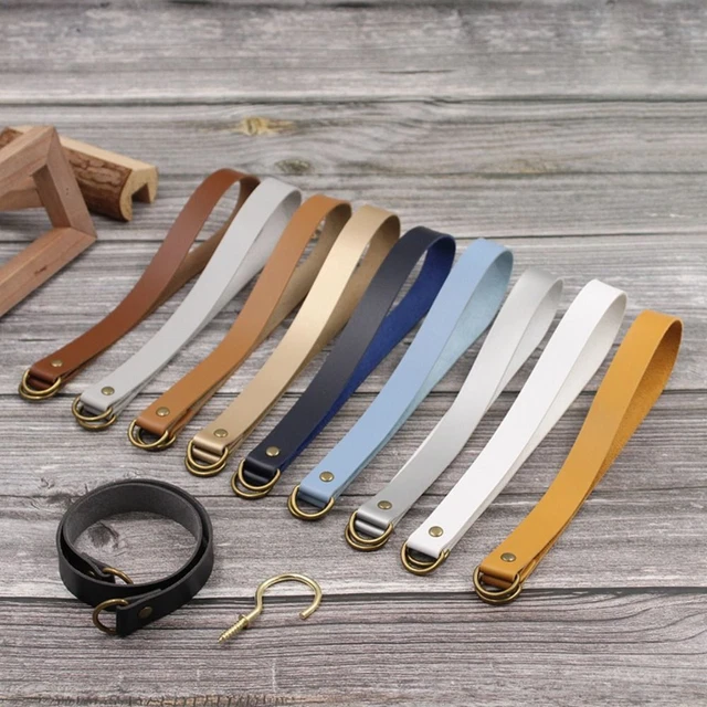 Home Decor Vintage Tie Backs Leather Tiebacks Curtain Holder Rope Curtain Strap