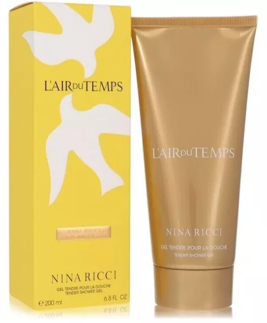 Nina Ricci L'Air du Temps 200ml Tender Shower Gel - Brand New UK 2