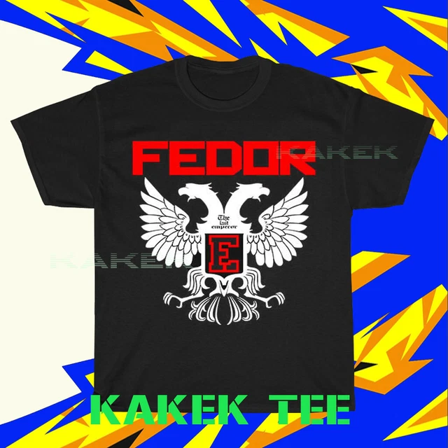 New Shirt Fedor Emelianenko The Last Emperor Logo Men's TSHIRT USA Size S to 5XL