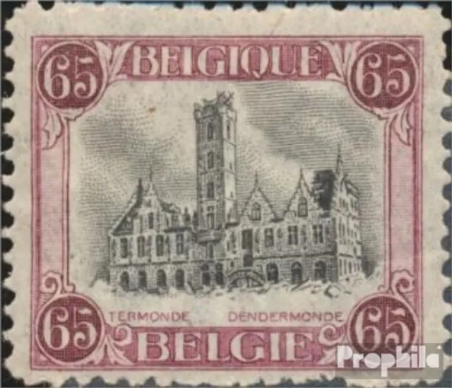 Belgique 124 neuf 1915 Vues