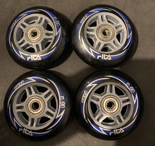 Patins à roulette Roller Quad Vintage multicolores, 4 roues