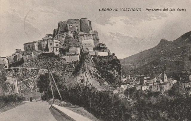Isernia - Cerro Al Volturno (Panorama Da Lato Dx) - Cartolina Viaggiata 1937