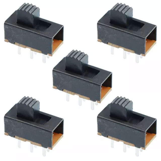 5 x Mini Miniature On-On Slide Switch PCB DPDT