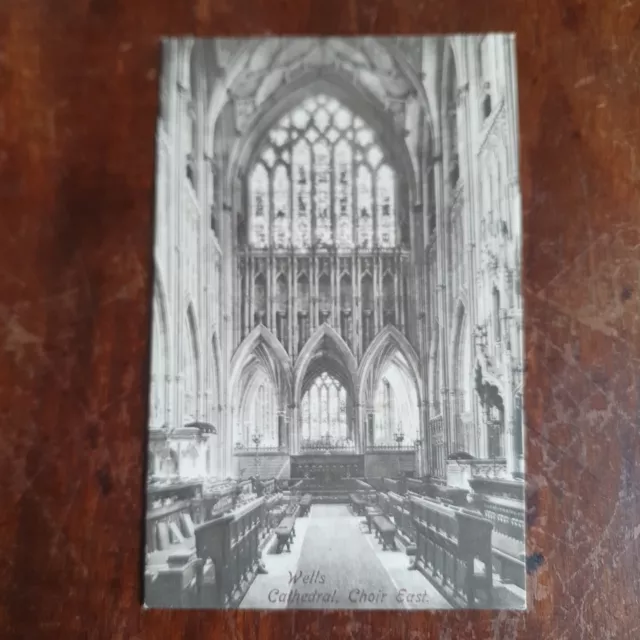 Wells Cathedral, Choir East. Frith's PC 23884, Unposted.