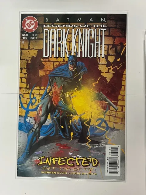 BATMAN LEGENDS OF THE DARK KNIGHT #84 FIRST PRINT DC COMICS 1996 INFECTED | Comb