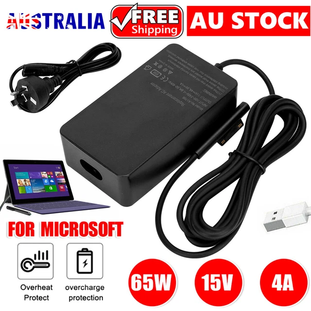 65W Surface Pro Charger Power Adapter for Microsoft Surface GO Surface 3 4 5 6 7