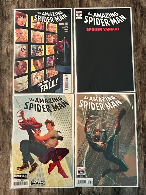 Amazing Spider-Man #26 + Variants Nm Marvel 2023 Unread Death Of Ms Marvel