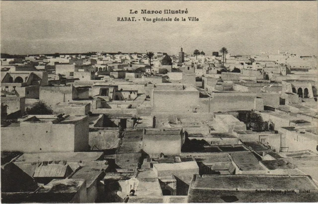 CPA AK RABAT vue générale de la Ville MAROC (23879)