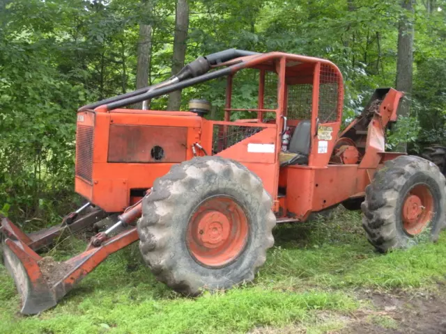 TIMBERJACK 230 Log SKIDDER / Rare Wide Frame SKIDDER / Fresh Rebuilt Motor 2