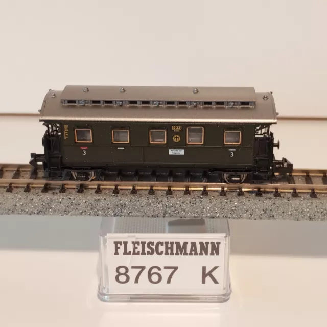 COCHE 3ª CLASE 92 331 Altona DRG ÉPOCA II FLEISCHMANN 8767 (G738-3)