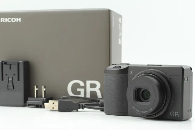 [Mint+++ in Box] Ricoh GR III 24.2MP APS-C Compact Digital Black Camera Japan