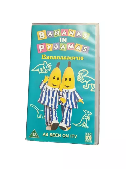 BANANAS IN PYJAMAS Bananasaurus Vhs Video Cassette . £3.99 - PicClick UK
