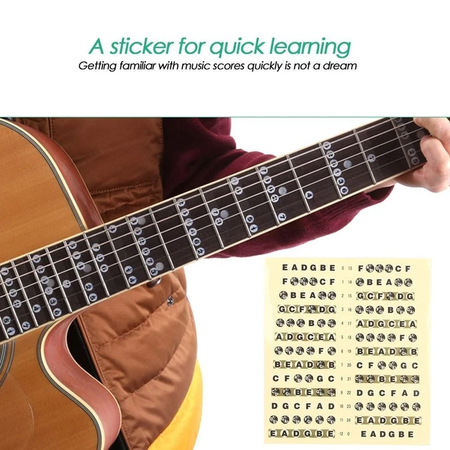 Ukulele Fretboard Sticker Fingerboard Frets Decals No vrogue.co