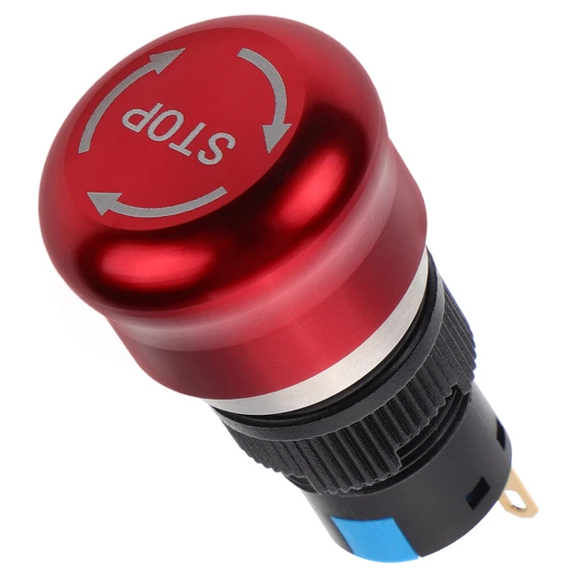 EMERGENCY STOP PUSH Button Switch Emergency Stop Switch Stop Button ...