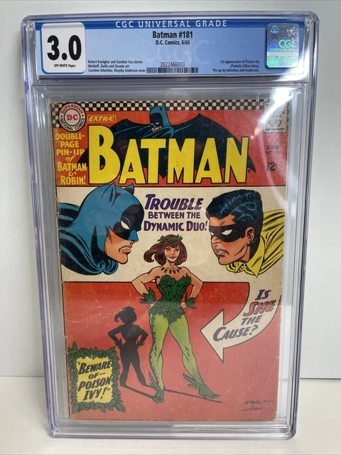 Batman #181 CGC 3.5 1966 2022466003 1st app. Poison Ivy