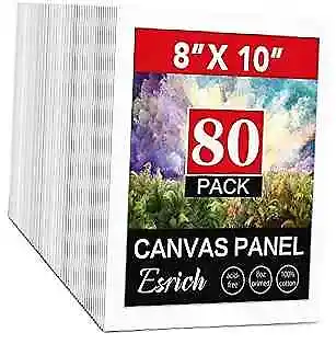 Shuttle Art Painting Canvas Panels, 36 Pack, 5x7, 8x10in (18 of