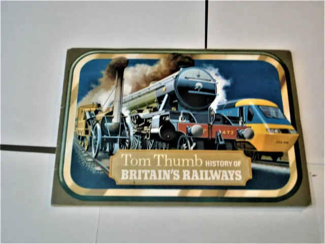 Tom Thumb History Of Britain's Railways. Cigar Cards.