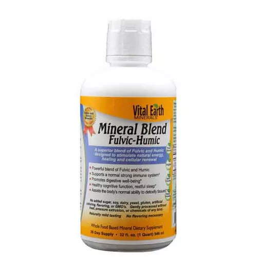 Fulvic-Humic Minéraux Mélange 946ml Par Vital Earth Minerals