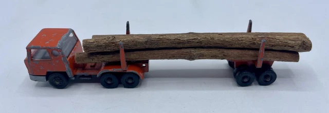 CAMION MAJORETTE Rail Route Bernard Plateau Scrapper Made In France EUR
