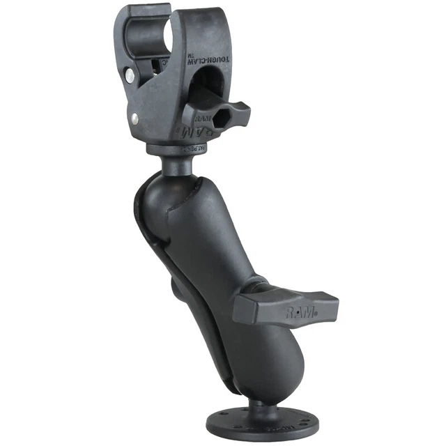 Supporto RAM-MOUNT RAP-274U Per Manubrio E Rotaie Da 3/4″ A 1″ – Base Girevole E Robusta - 2