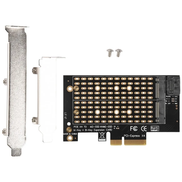 Adattatore M.2 NVMe/NGFF A PCIe 3.0 X4 - Convertitore Per SSD 2280 8Gbps