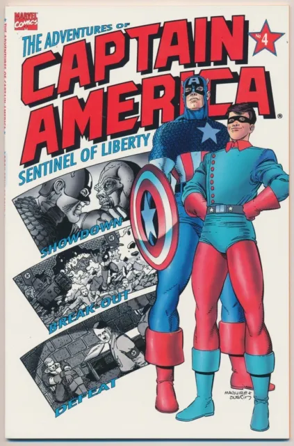 The Adventures of Captain America #4 Comic Book - Marvel Comics!