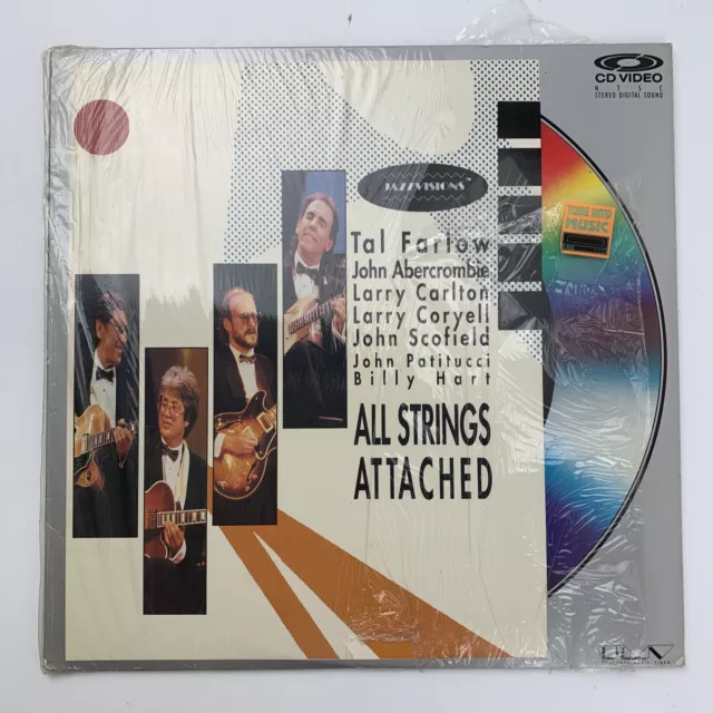 Tal Farlow All Strings Attached CD Video LaserDisc Jazz Visions