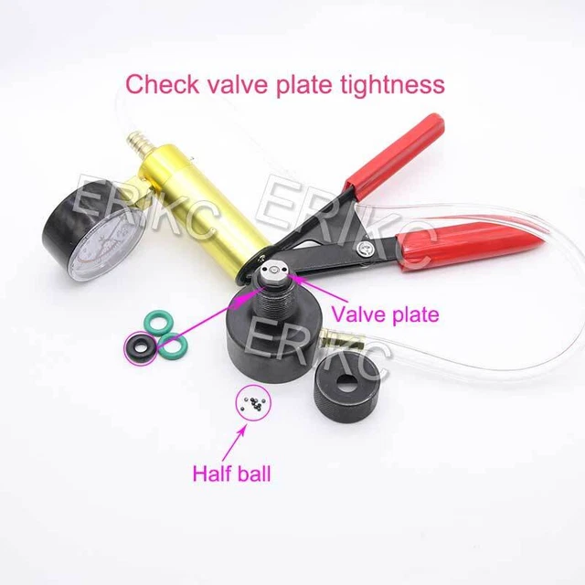 CR INJECTOR VALVE Assembly Leaking Tester Tightness Diagnsotic Tool for