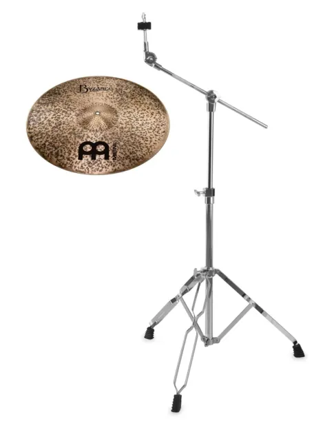 Meinl Byzance 20" Ride Becken Galgen Becken Ständer Set