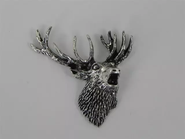 Röhrender Ciervo Pin de Solapa Agujón Decoración Nadel Pin Sombrero Regalo