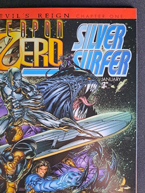 Weapon Zero Vs Silver Surfer #1 - Devil's Reign - Combined Shipping + 10 Pics! 5