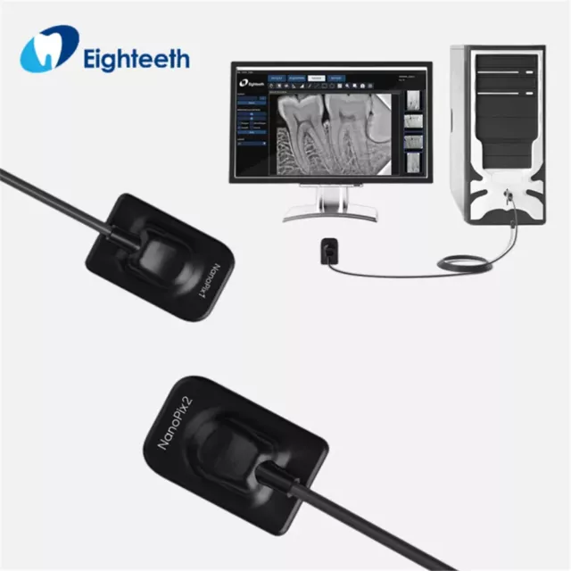 Eighteeth Nanopix Dental X-Ray Sensor RVG Sensor Intraoral Imaging with Software
