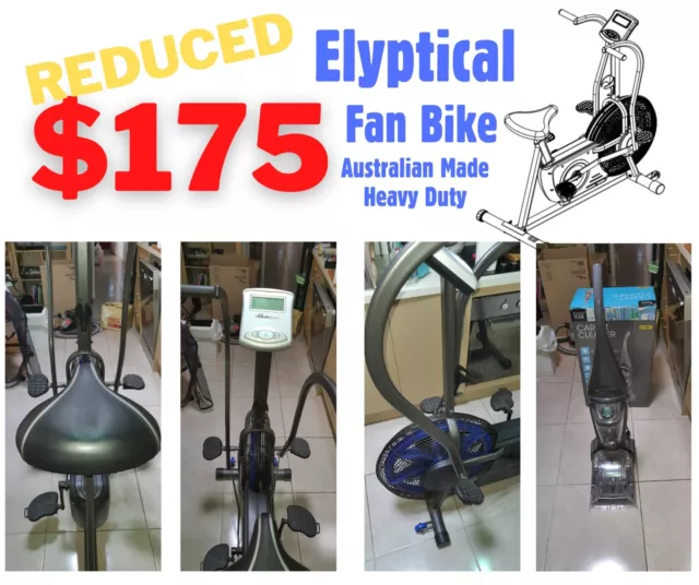 Health Stream Elyptical Fan Bike