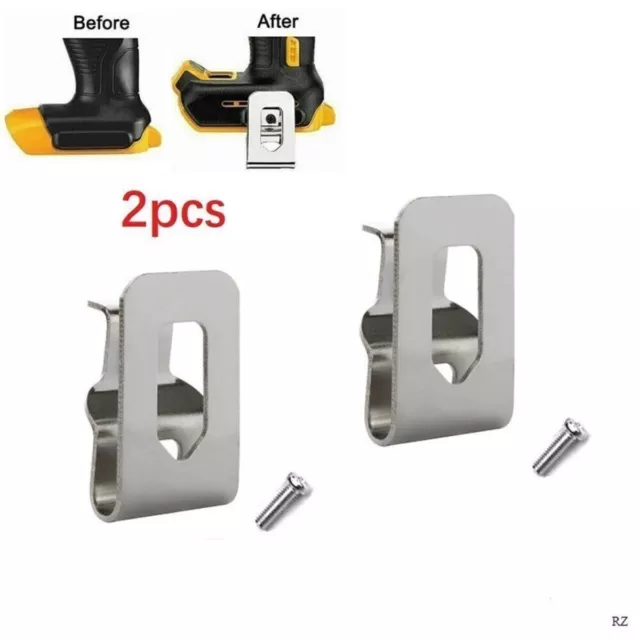 2pcs Belt Clip Hooks For DeWalt 18V 20V Drill Driver N268241 N169778/DCD980