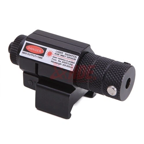 Viseur Laser Rouge Sur Rail Picatinny 20 Mm - Amovible Pour Pistolet Fusil