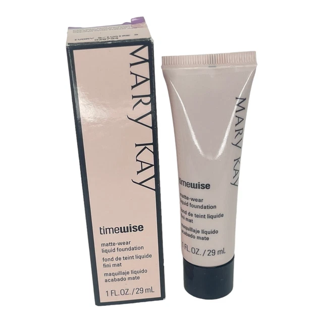 Mary Kay TimeWise Ivory 5 Matte wear Foundation. Liquid. New in Box (038754)