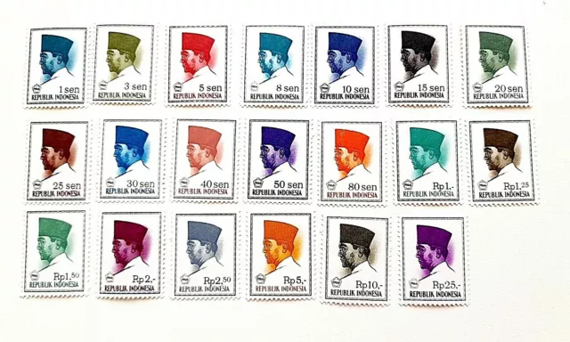 INDONESIA - MNH - 1966 - President Sukarno - 20/20 v