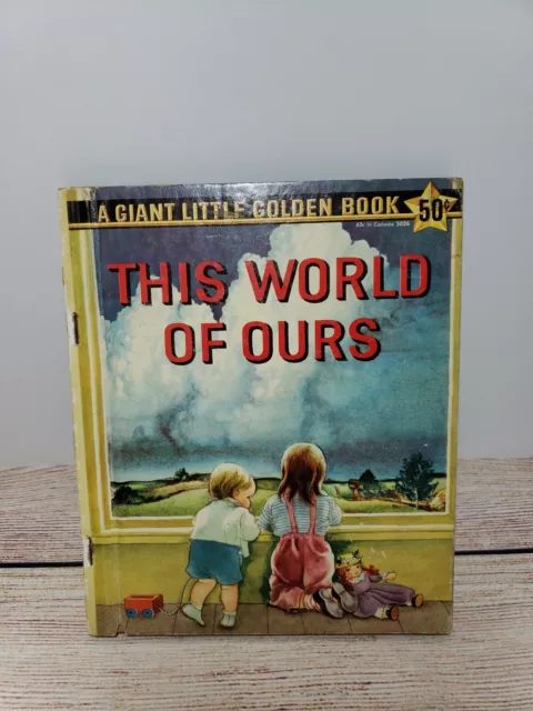 Vintage A Giant LGB THIS WORLD OF OURS Illustrated by Eloise Wilkins 1959