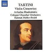 Giuseppe Tartini : Violin Concertos (Muller-bruhl, Cologne Co, Daskalakis) CD