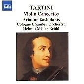 Giuseppe Tartini : Violin Concertos (Muller-bruhl, Cologne Co, Daskalakis) CD