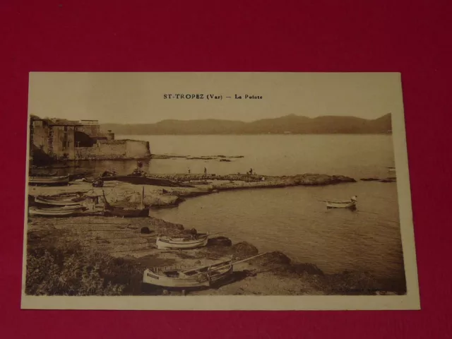 Cpa Carte Postale 1910-1920 France Var 83 Saint-Tropez La Pointe