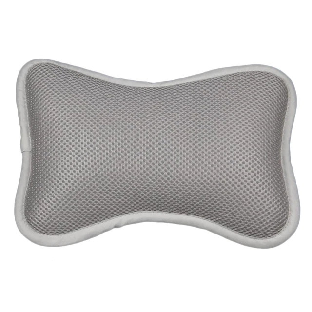 Almohada trasera para bañera para bebé cuello permeable secado rápido malla de aire descanso