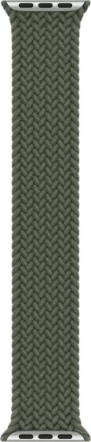 Original Apple Braided Solo Loop 44mm Inverness Green Strap Size 5